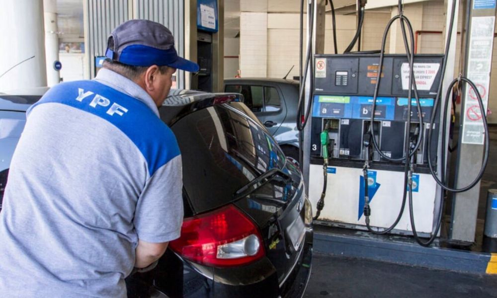 YPF sube un 3,5% las naftas