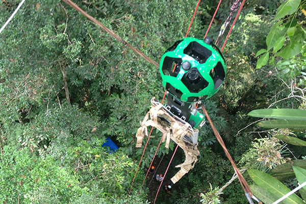 Street View en la selva amazónica