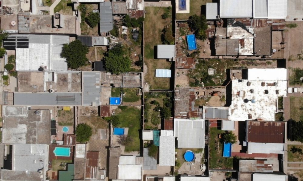 Medidores de agua en la ciudad