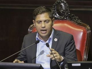Kicillof lanz� un paquete de alivio fiscal, regulaci�n de plataformas y reforma policial