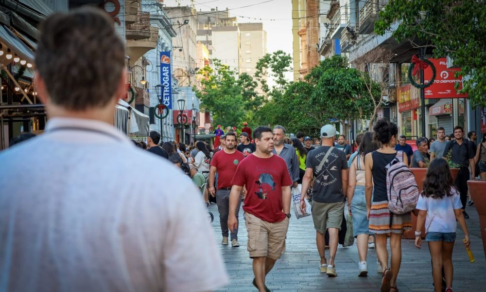 Pergamino celebró la Navidad con comercios llenos