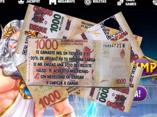Publicidad ilegal en San Pedro: reparten volantes que imitan billetes de 1000 pesos