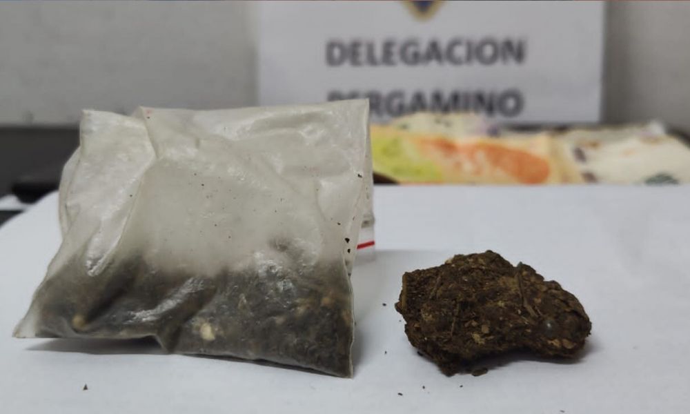 Detienen a delivery de drogas con pedido de captura