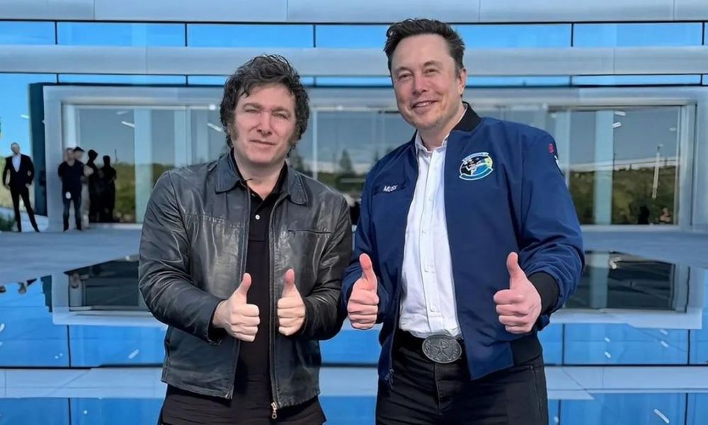 Javier Milei y Elon Musk