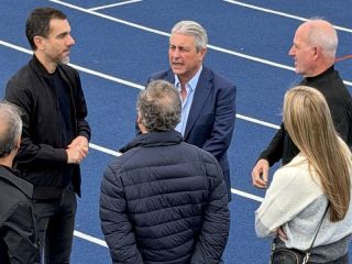 Pablo Petrecca visitó Pergamino y respaldó la gestión de Javier Martínez