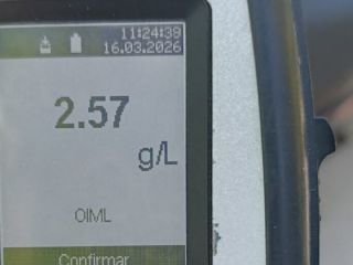 Pergamino: Manejaba una moto dentro de la plaza y dio 2,57 de alcohol en sangre