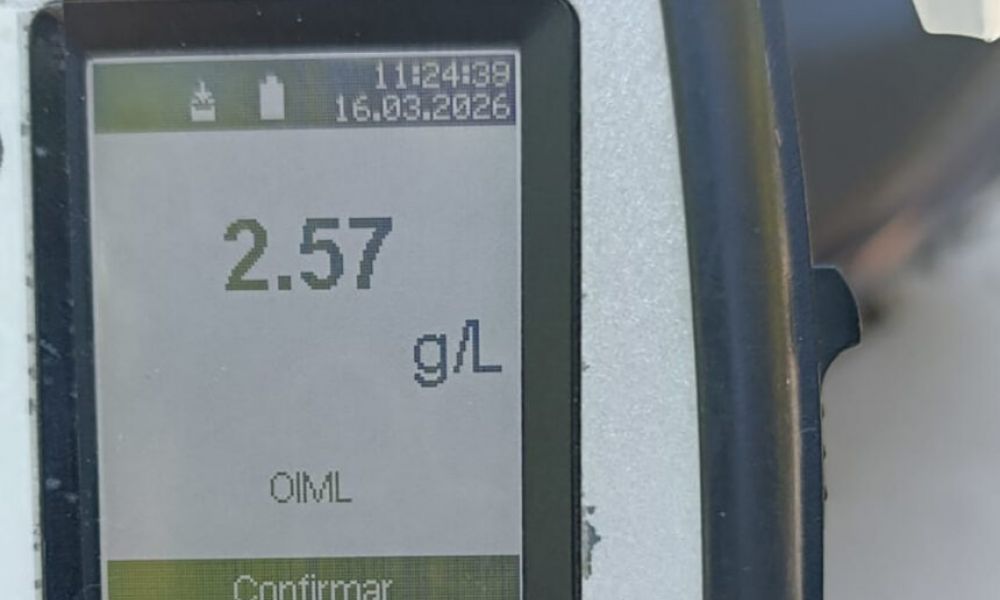 Nivel de alcoholemia extremadamente alto