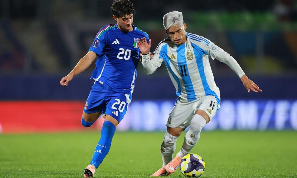 Argentina Sub 20 derrota a Italia