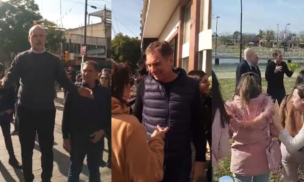 Larreta y Santilli pasaron por la ciudad
