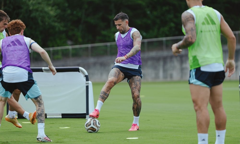 La Selección completó su último entrenamiento en Atlanta