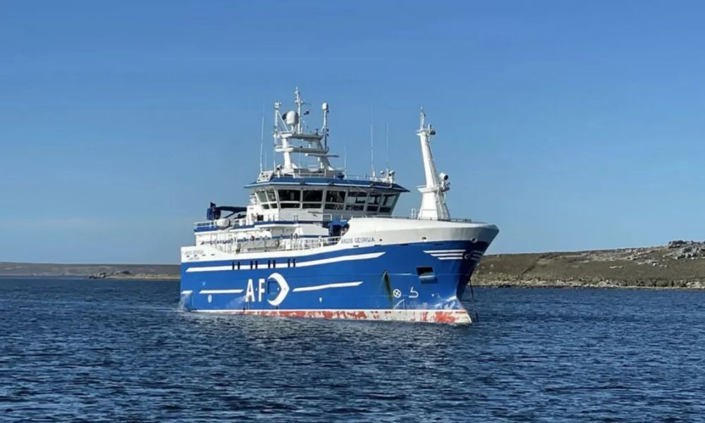 Naufragio cerca de Malvinas