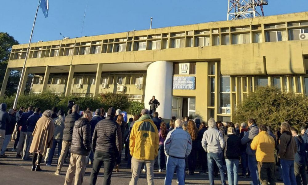 Abrazo simbólico del INTA en Pergamino