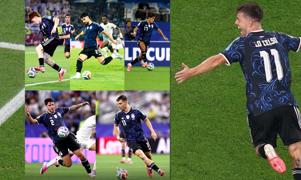 Los cinco debutantes en la Selección argentina