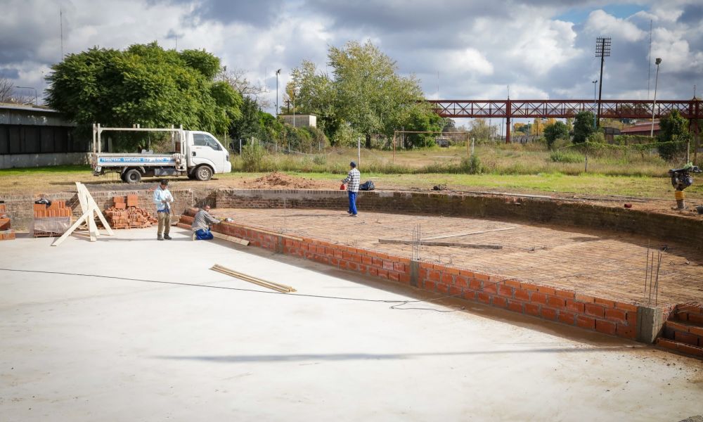 Progresos en el Parque Ugarte