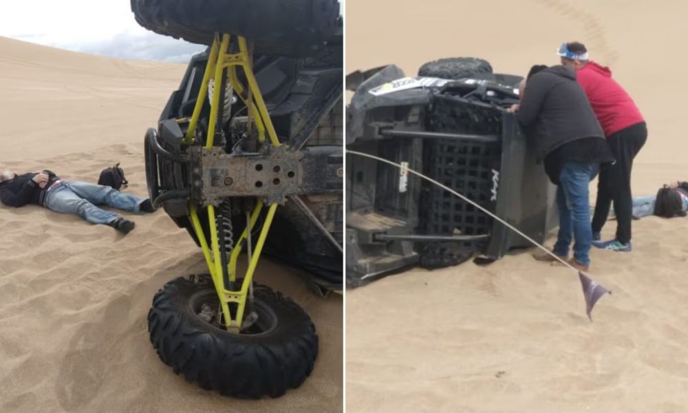 Otro grave accidente con UTV