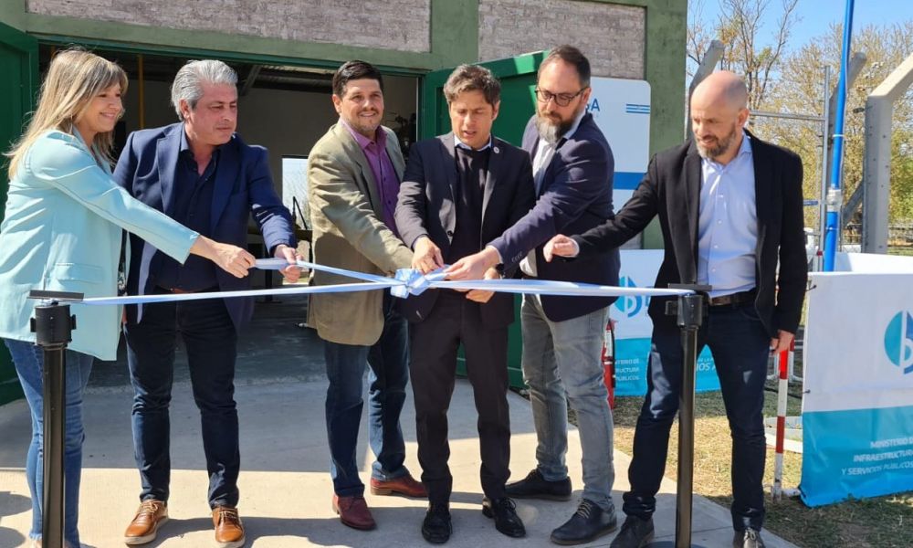 Inauguración de la obra de gas en Fontezuela