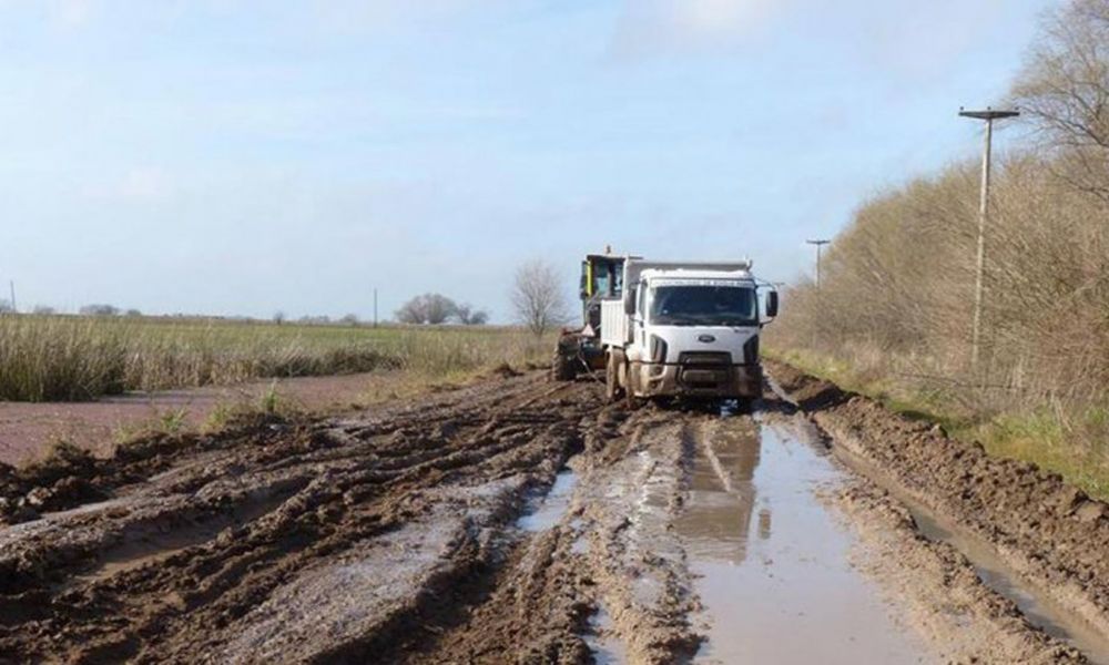 Caminos rurales en mal estado