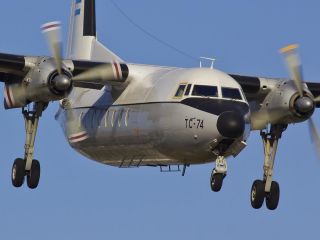Se despide el ltimo Fokker 27 de la Fuerza Area Argentina