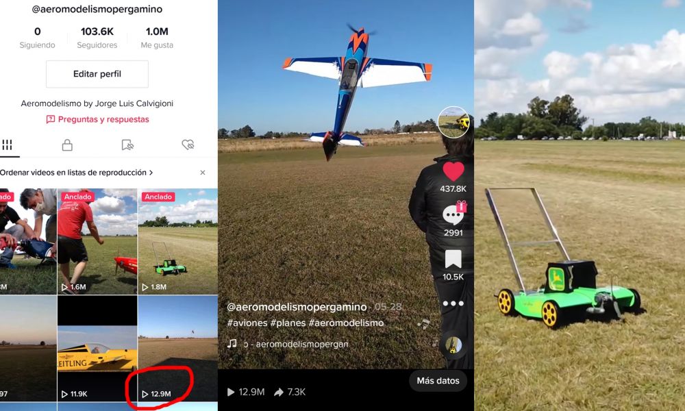 TikTok pergaminense da la vuelta al mundo
