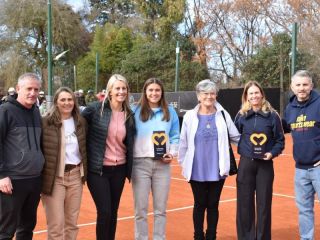 Orgullo pergaminense: Julia Riera y Berta Bonardi, estrellas locales del tenis internacional