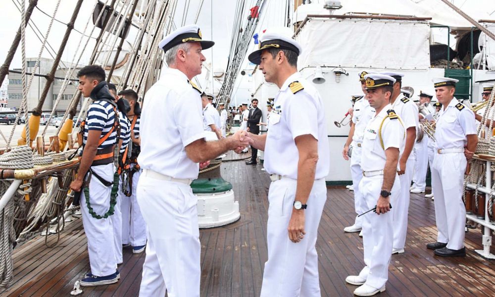 La fragata ARA «Libertad» zarpó de España rumbo a Noruega