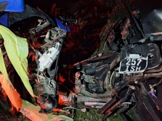 Tragedia en la Ruta 188: Murió un joven motociclista tras un violento choque cerca de Acevedo