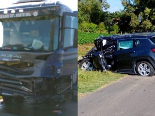 Tragedia en la Ruta 7: Un matrimonio de El Socorro muri� en un choque frontal