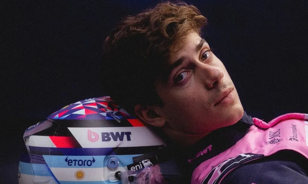 Colapinto presentó el Alpine A526