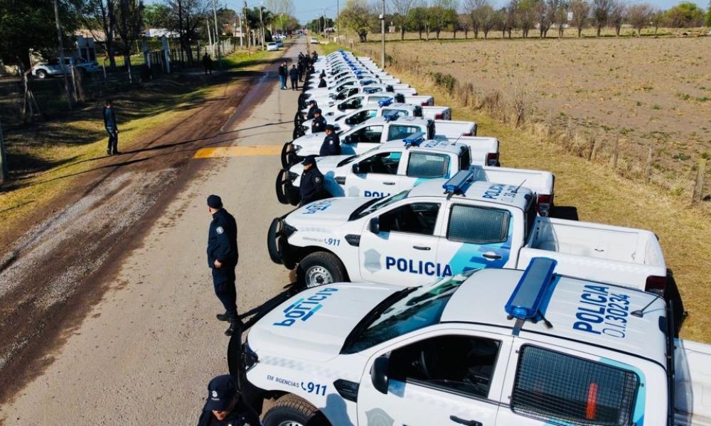 Pergamino ya tiene 18 nuevos patrulleros