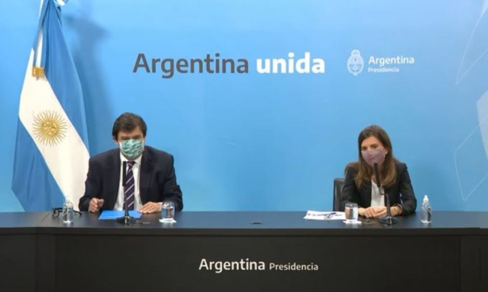 Claudio Moroni y Fernanda Raverta