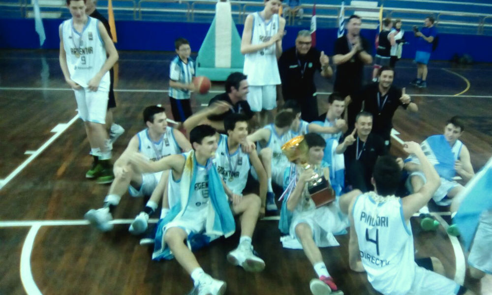 Argentina Campeón Sudamericano U15