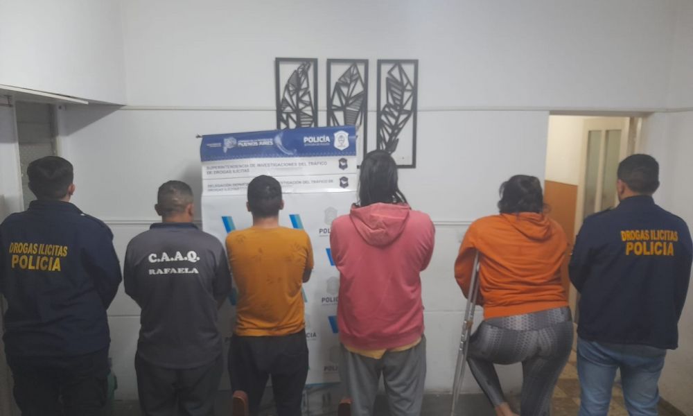 Operativo policial desmantela red de narcotráfico