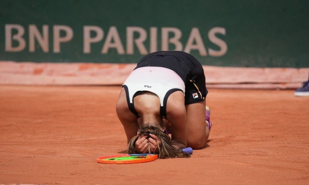Julia Riera hace historia en Roland Garros