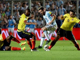 Con un Messi intratable, Argentina gole� a Colombia
