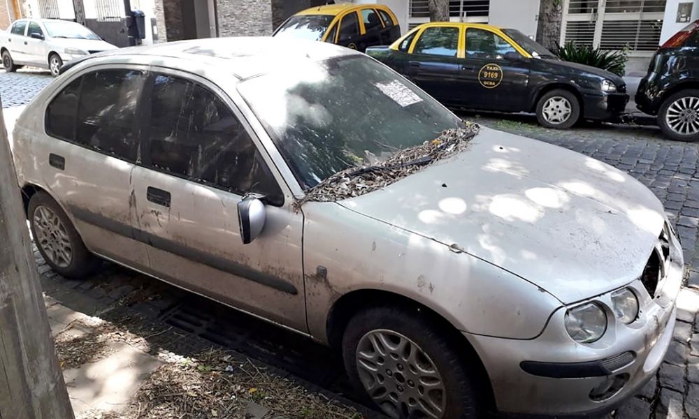 Remoción de vehículos abandonados en Pergamino