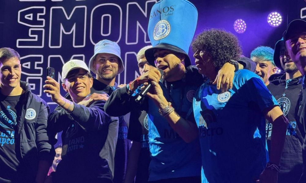 Belgrano campeón: Fiesta total con La Mona Jiménez