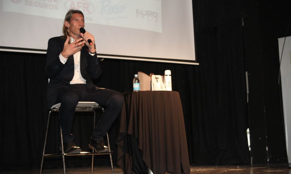 Walter Herrmann brindó una charla motivacional