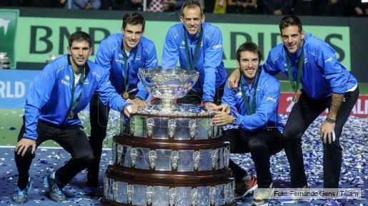 Argentina campeón de la Copa Davis