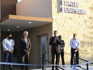 Coln: Domnguez y Massa inauguraron sede de obra social de trabajadores rurales