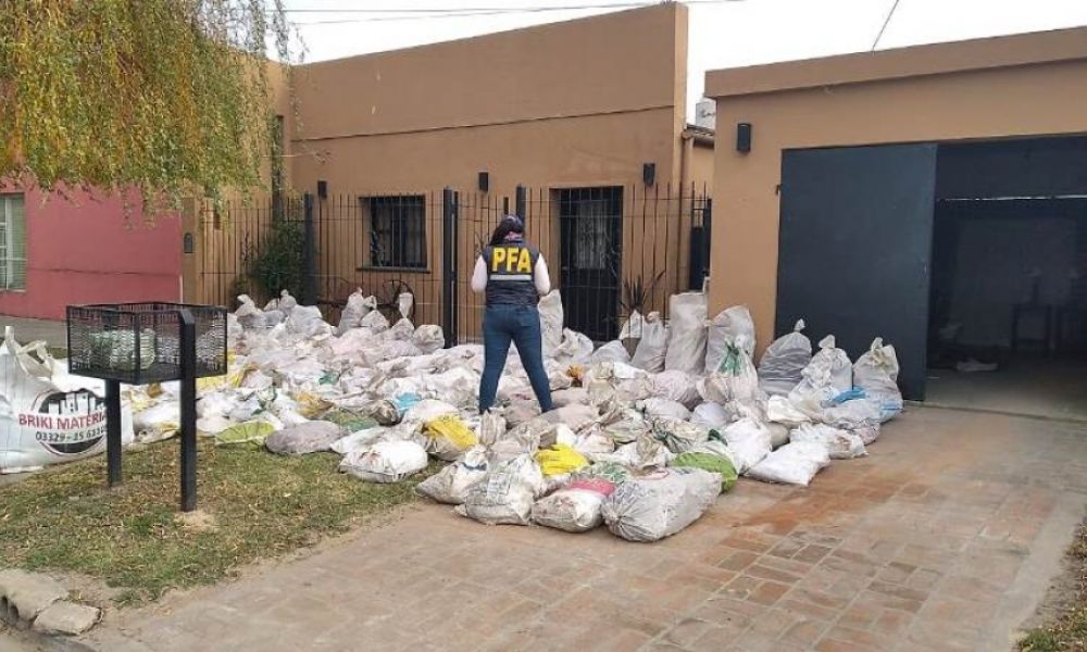 Secuestraron 7500 kilos de cobre