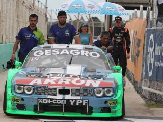Un domingo de contrastes en Toay: Ledesma vuelve a ganar y Domenech lucha contra el clima y la pista