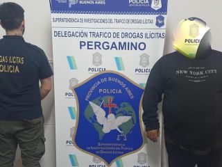 Pergamino: Detenido por venta de drogas en Barrio Malvinas