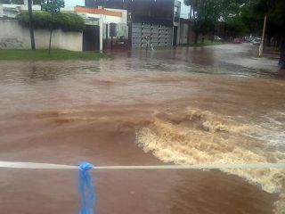 La lluvia vuelve a producir desbordes en Pergamino