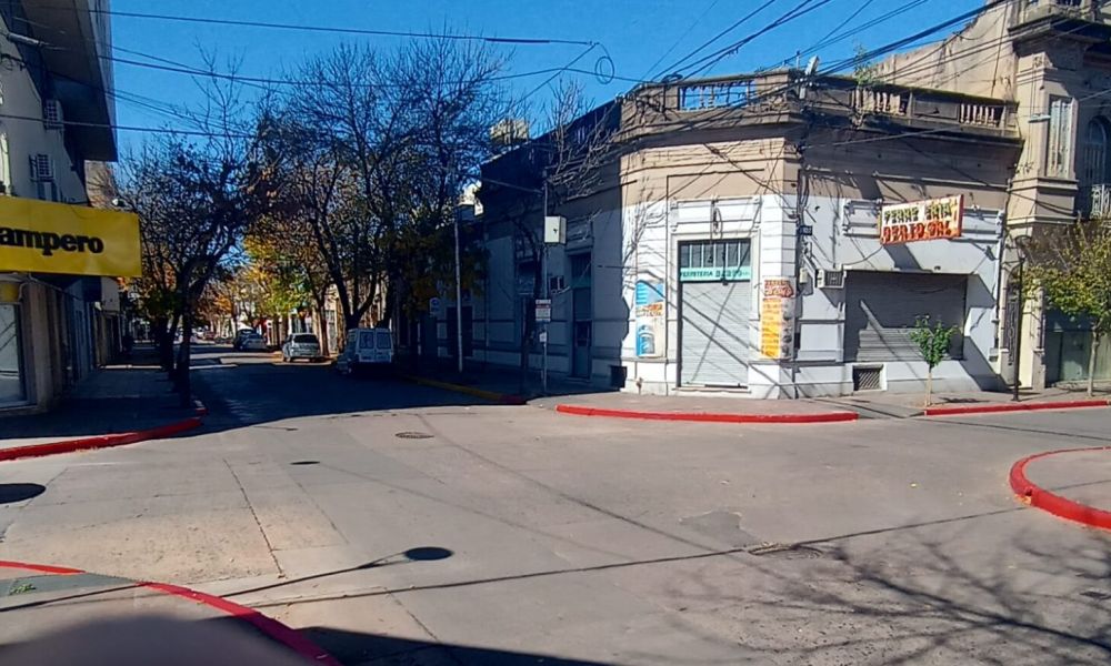 Cordones rojos en Pergamino