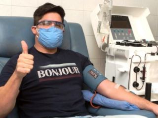 Facundo Ahumada, el superdonante de plasma para pacientes con Covid-19
