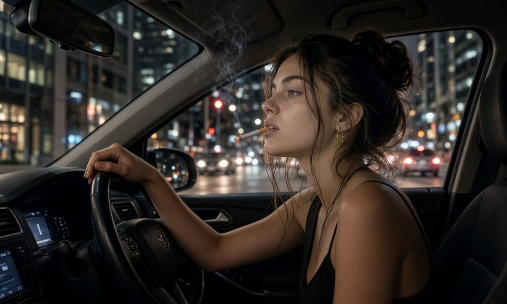 Fumar al volante podría costar hasta $227.000