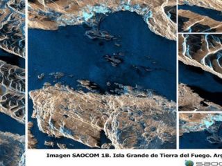 Se conocieron las primeras im�genes tomadas por el sat�lite argentino Saocom 1B
