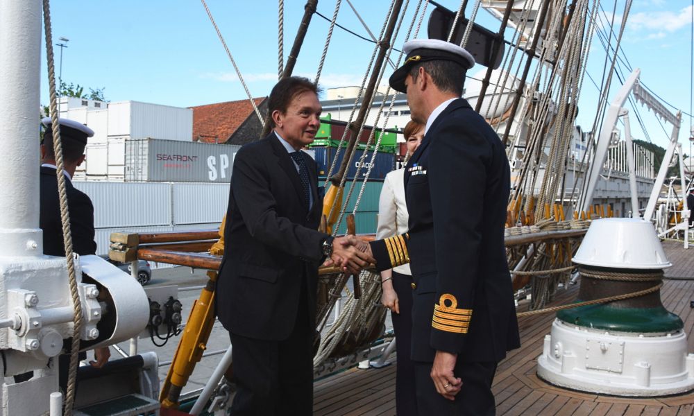 La Fragata Libertad hizo historia en Noruega