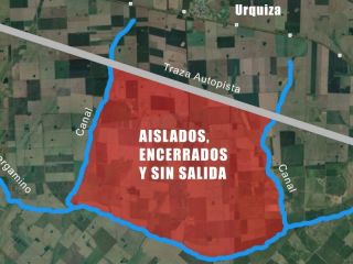 Acorralados por la autopista: Vialidad Nacional respondi a la peticin de los vecinos de Urquiza