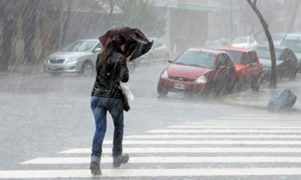 Alerta naranja por tormentas en la provincia